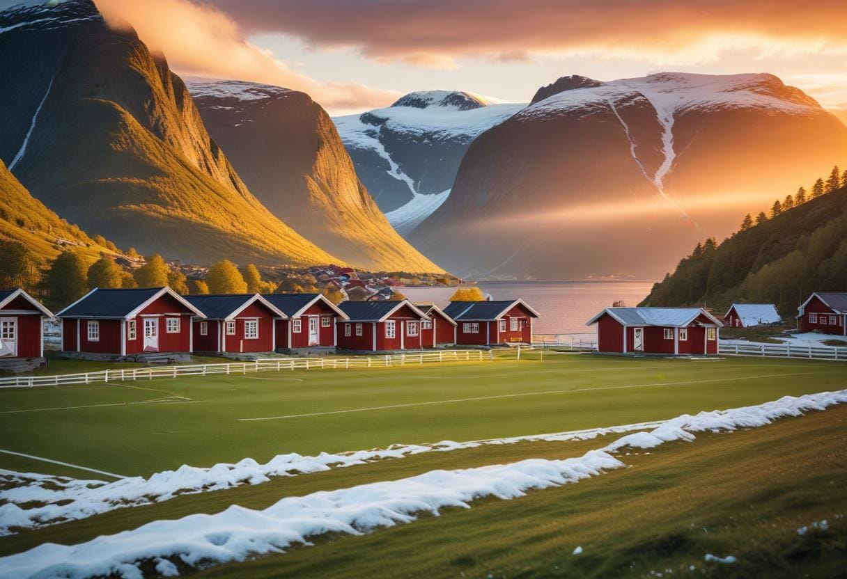 Norges bästa fotbollsspelare genom tiderna – inspirerande talanger! illustration